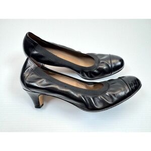 Anyi Lu Payge Cap-toe Ballet Pumps Women 40 US 9.5 $398 Leather Comfort Heels